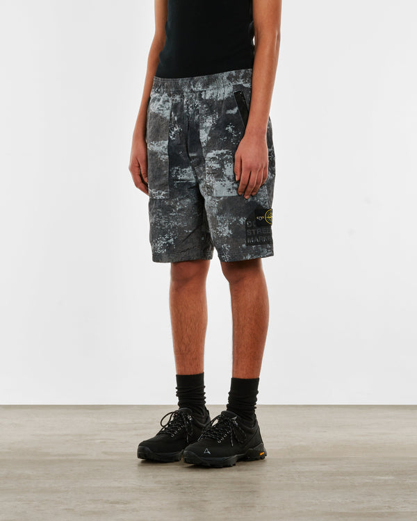 Stone Island - DSM Men’s Bermuda Shorts - (Grey Camo)