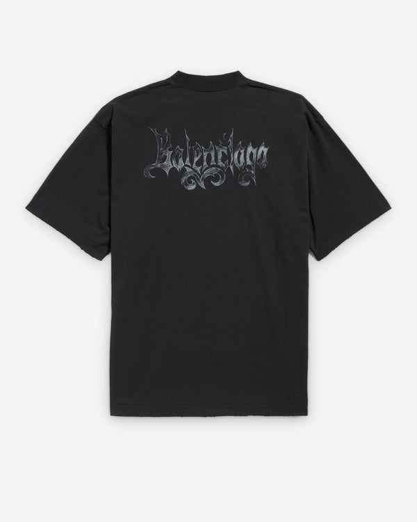 Balenciaga  - Sketchy Medium Fit T-Shirt - (Black)