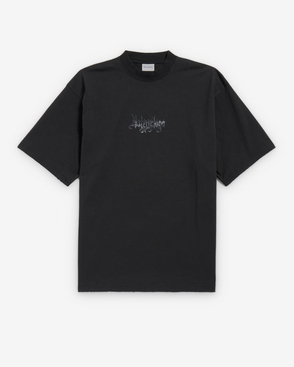 Balenciaga  - Sketchy Medium Fit T-Shirt - (Black)