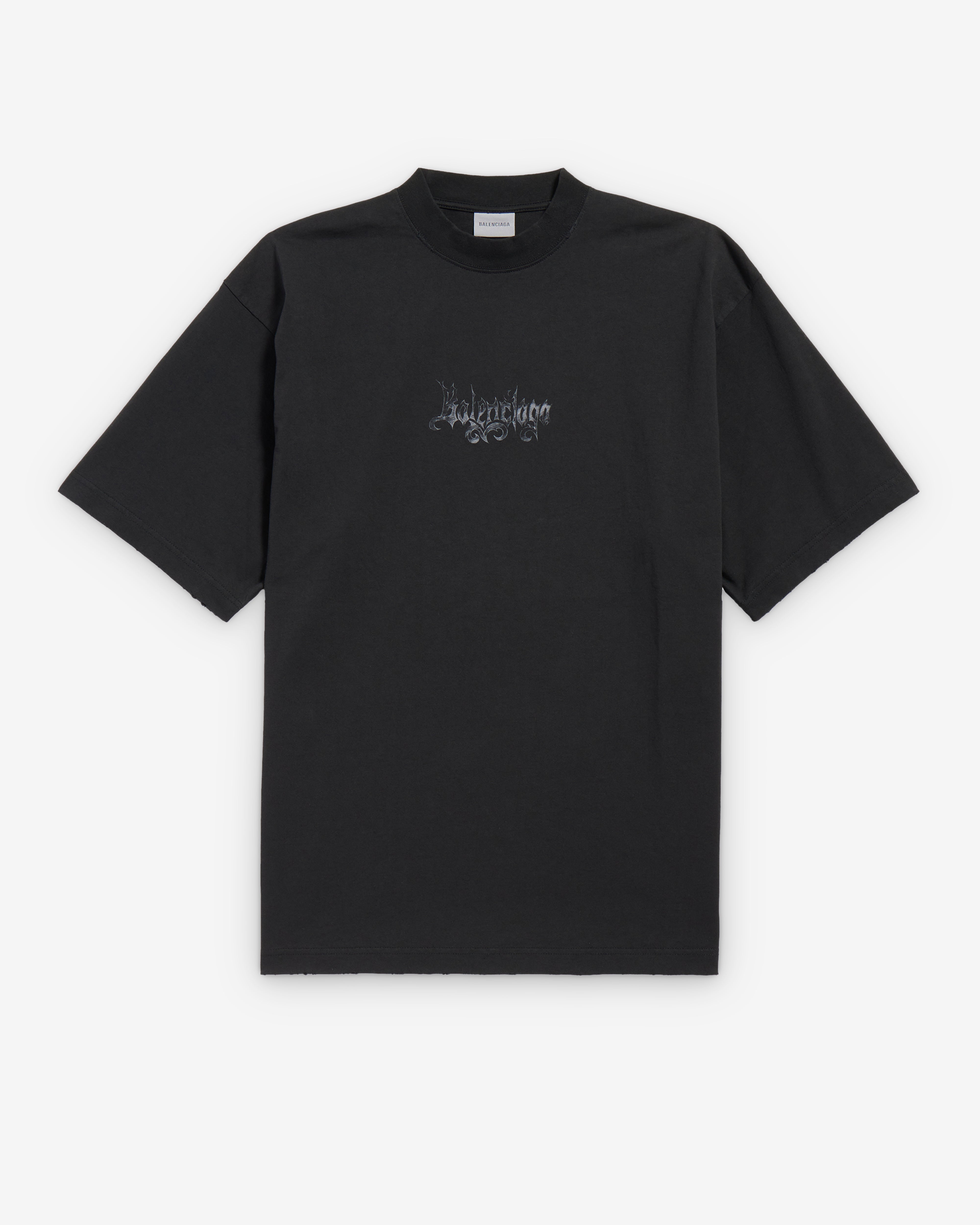 Balenciaga : Sketchy Medium Fit T-Shirt (Black) | Dover Street Market ...