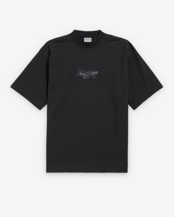 Balenciaga  - Sketchy Medium Fit T-Shirt - (Black)