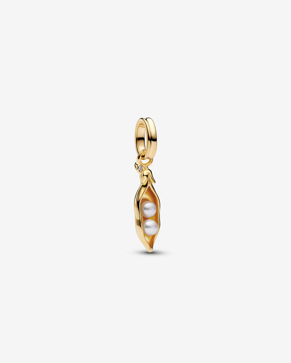 Pandora - Peas In A Pod Pendant - (Pearl/Gold)