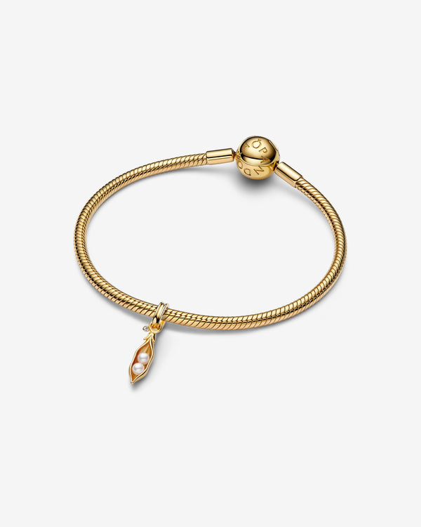 Pandora - Peas In A Pod Pendant - (Pearl/Gold)