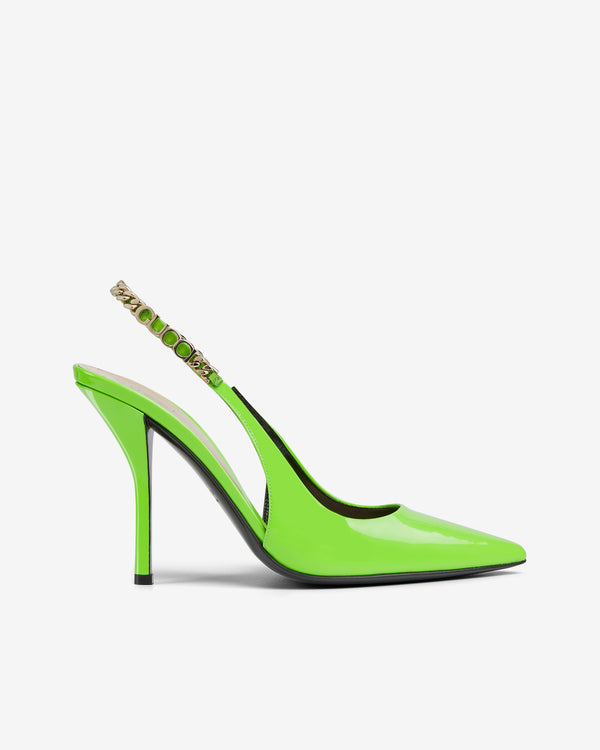 Gucci - Women's Signoria Slingback Pump - (Lime Green)
