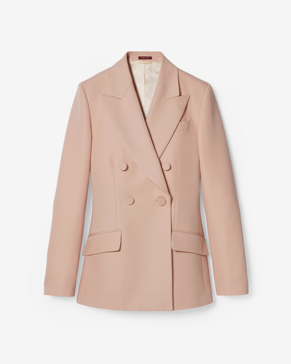 Gucci - Women's Double-breasted Wool Mohair Jacket - (Light Rose)