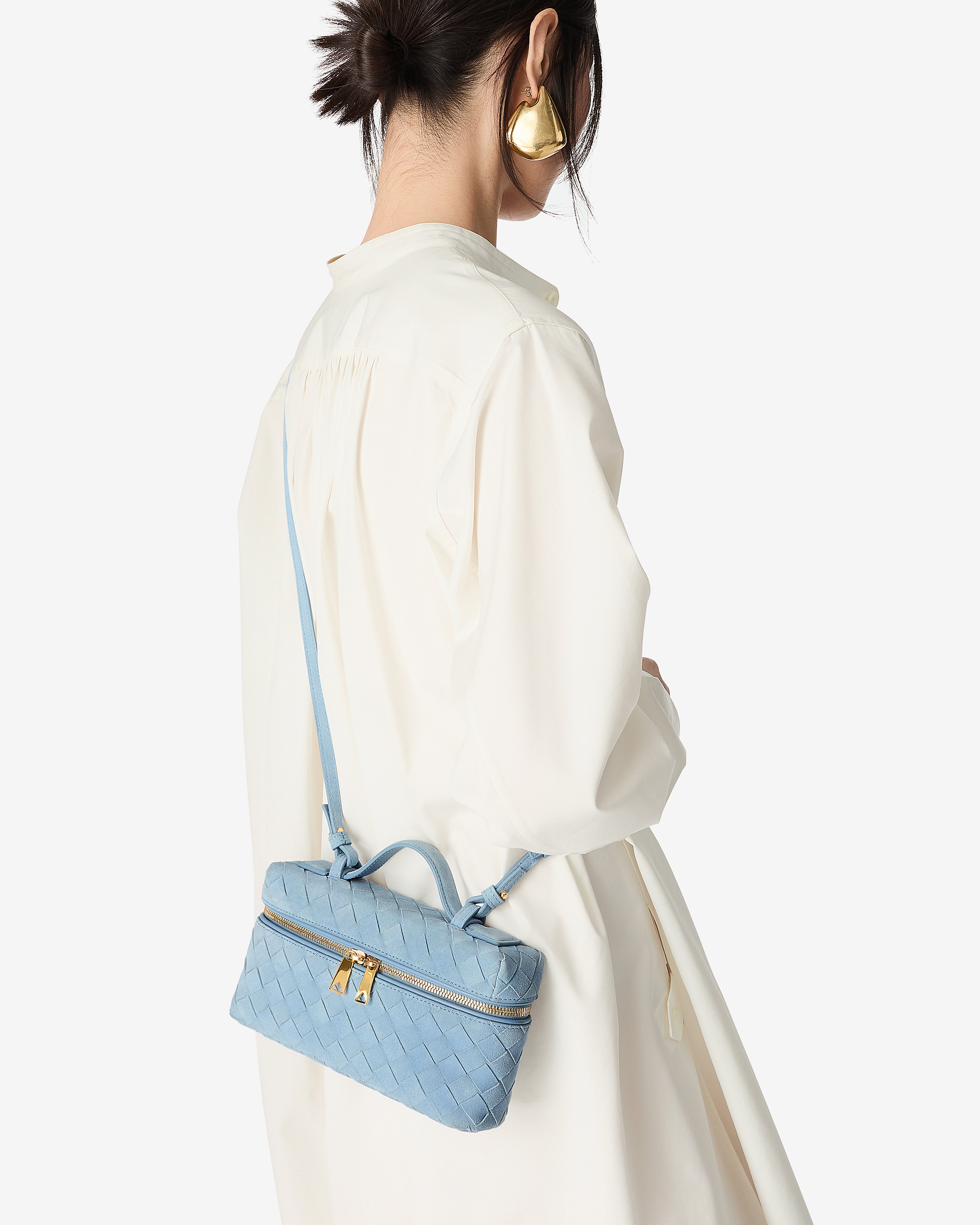 Bottega Veneta: Bang Bang Vanity Case (Ice) | Dover Street Market
