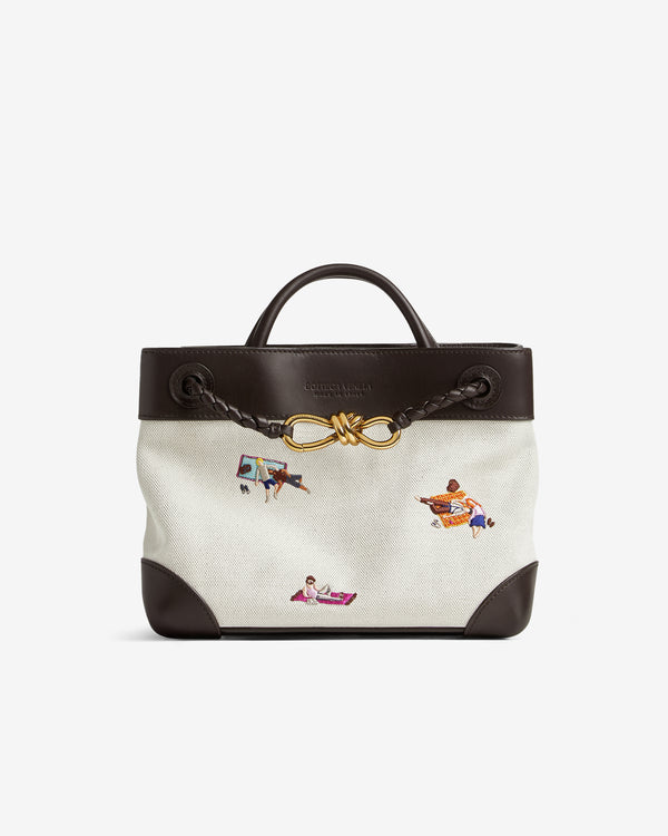 Bottega Veneta - Small Andiamo Bag - (Natural/Fondant)