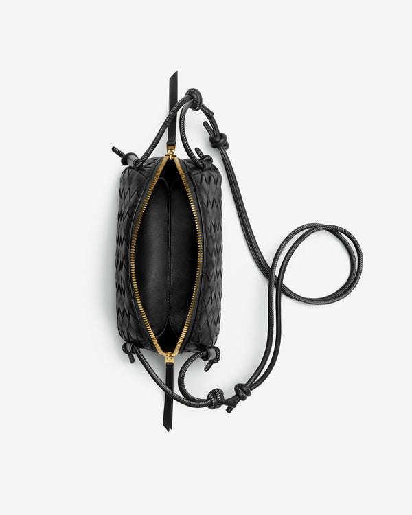 Bottega Veneta - Women’s Intrecciato Concert Pouch - (Black)