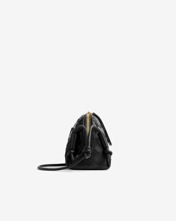 Bottega Veneta - Women’s Intrecciato Concert Pouch - (Black)