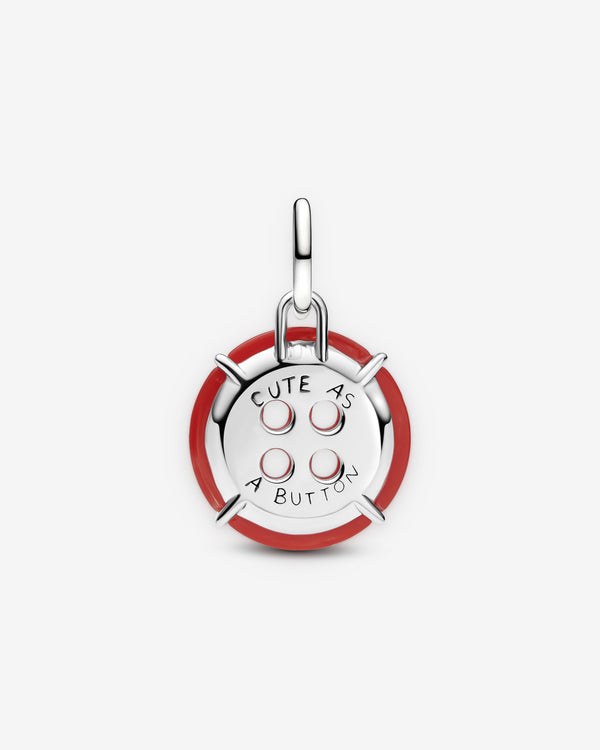 Pandora - Tim Walker Button Dangle - (Red)