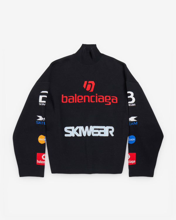Balenciaga - Men's Sponsor Long Sleeve Turtleneck - (Black)