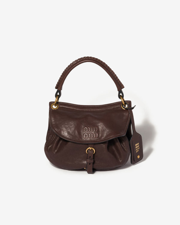 Miu Miu - Rendez-vous Nappa Leather Bag - (Briarwood)