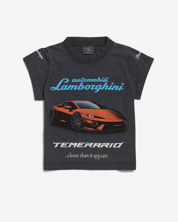 Balenciaga -  I Automobili Lamborghini Oversized T-shirt - (Faded Black)