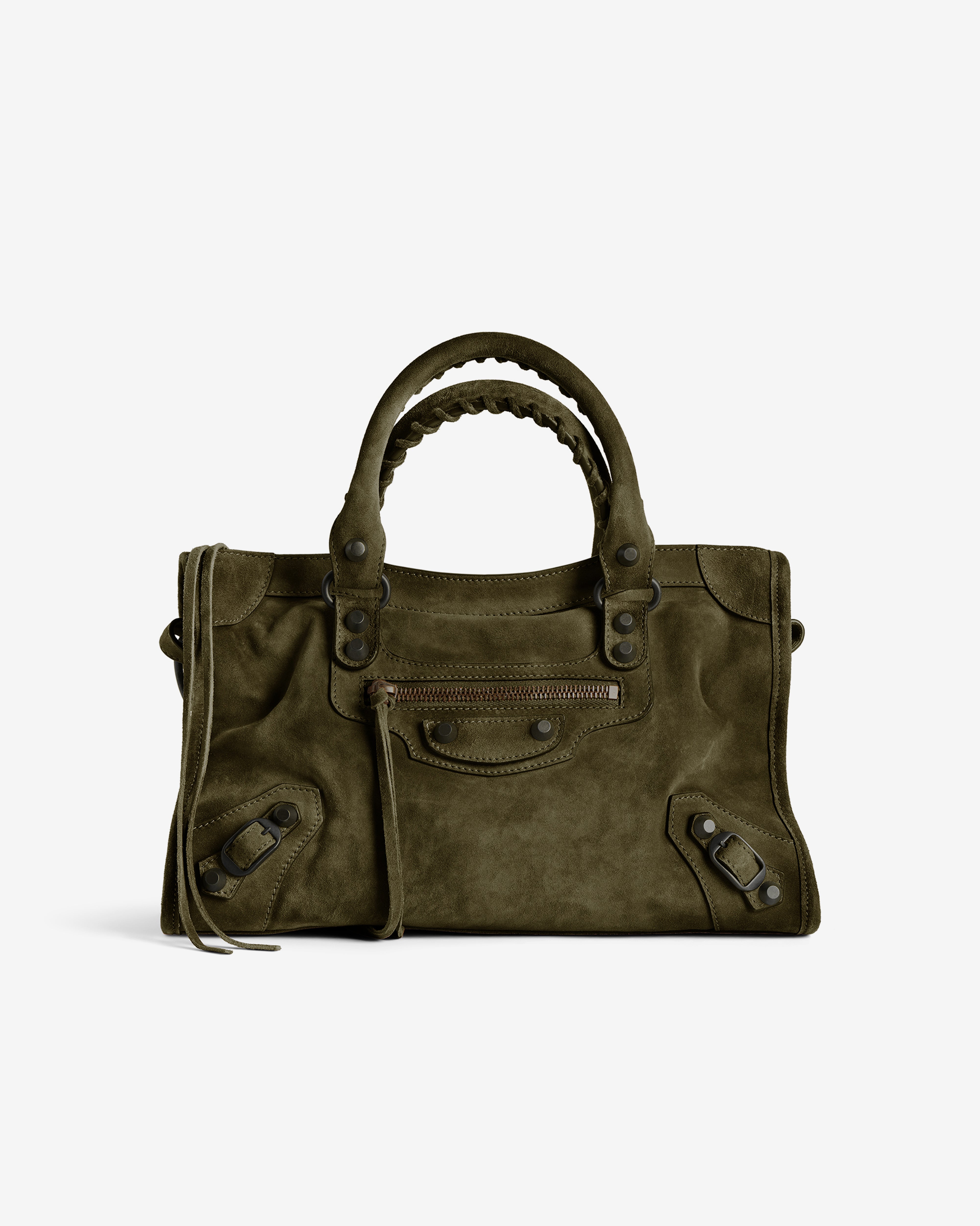 BALENCIAGA シティ　オリーブグリーン系 Balenciaga Green Leather Neo Classic Nano City Bag | eBay