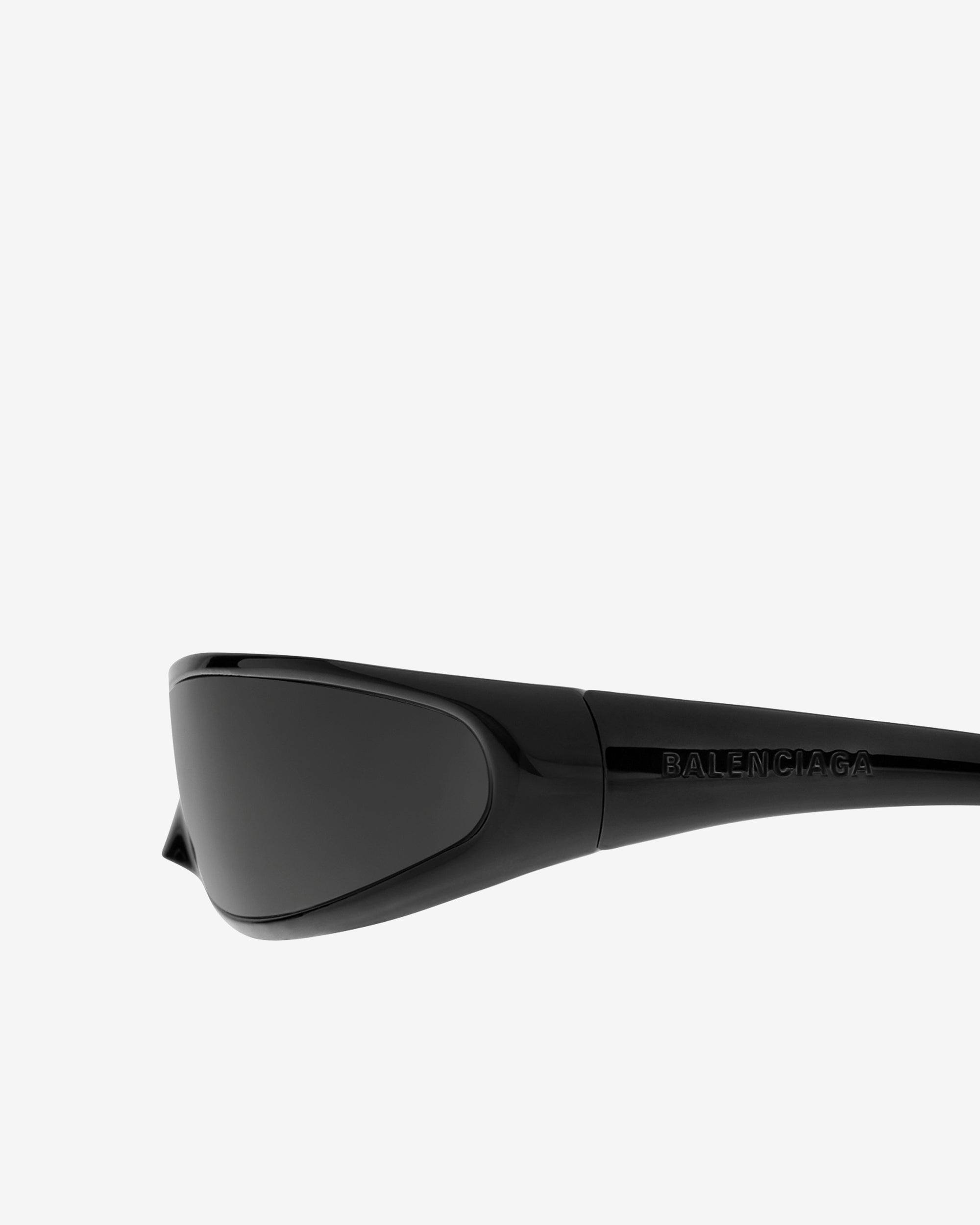 Balenciaga: Blade Rectangle Sunglasses (Black) DSML E-SHOP