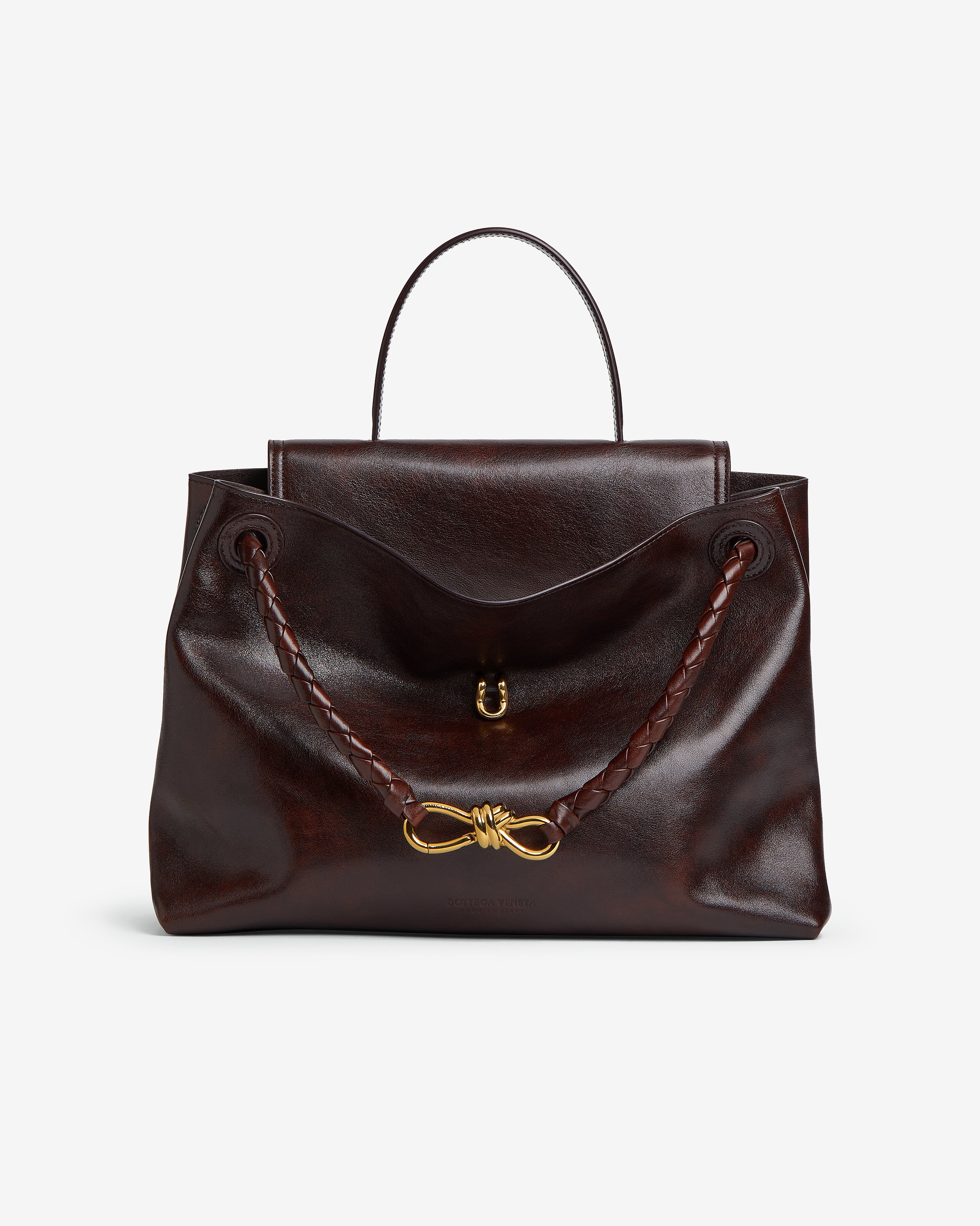 Bottega Veneta: Ciao Ciao Bag (Dark Mahogany) | DSML E-SHOP