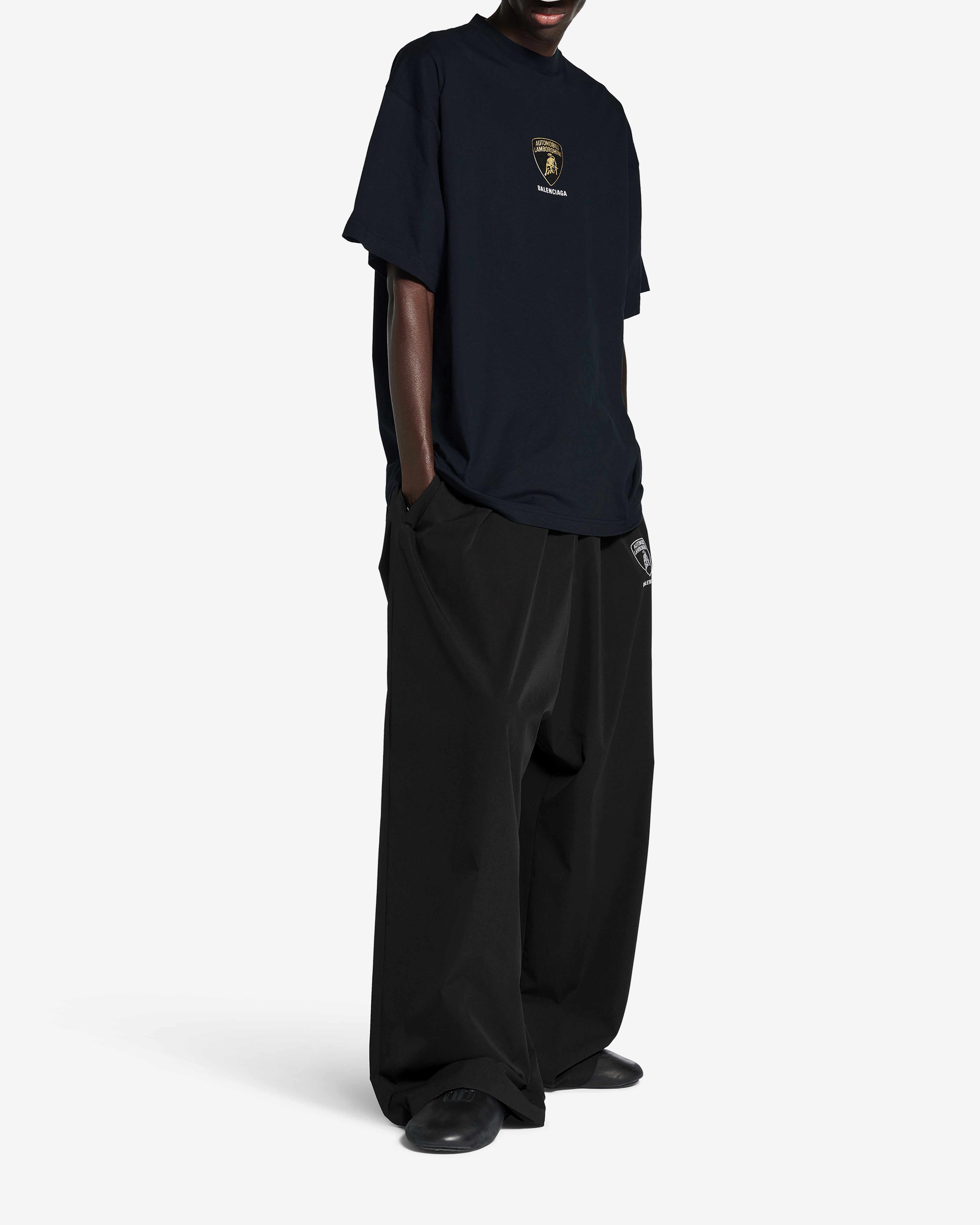 Balenciaga: Automobili Lamborghini Oversized T-Shirt (Faded