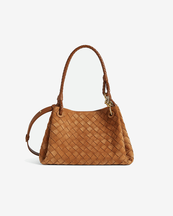 Bottega Veneta - Women’s Parachute Bag - (Amber)
