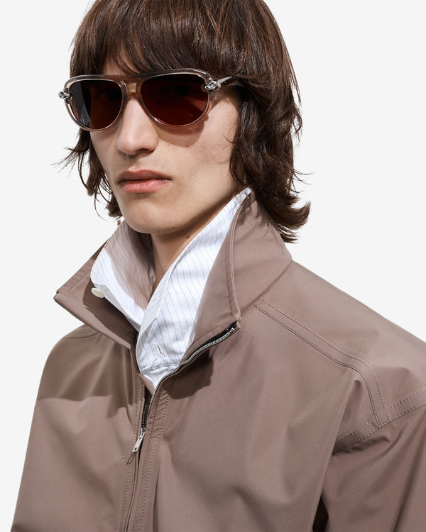 Bottega Veneta - Knot Aviator Sunglasses - (Brown)