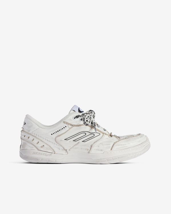 Balenciaga - Women’s Hamptons Medium Worn-out Trainers - (White)