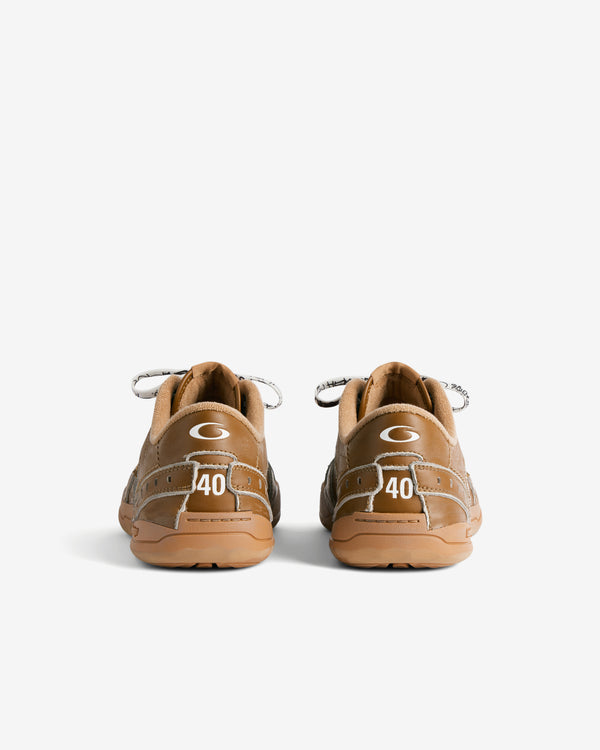 Balenciaga  - Men's Hamptons Medium Worn-out Trainers - (Camel)