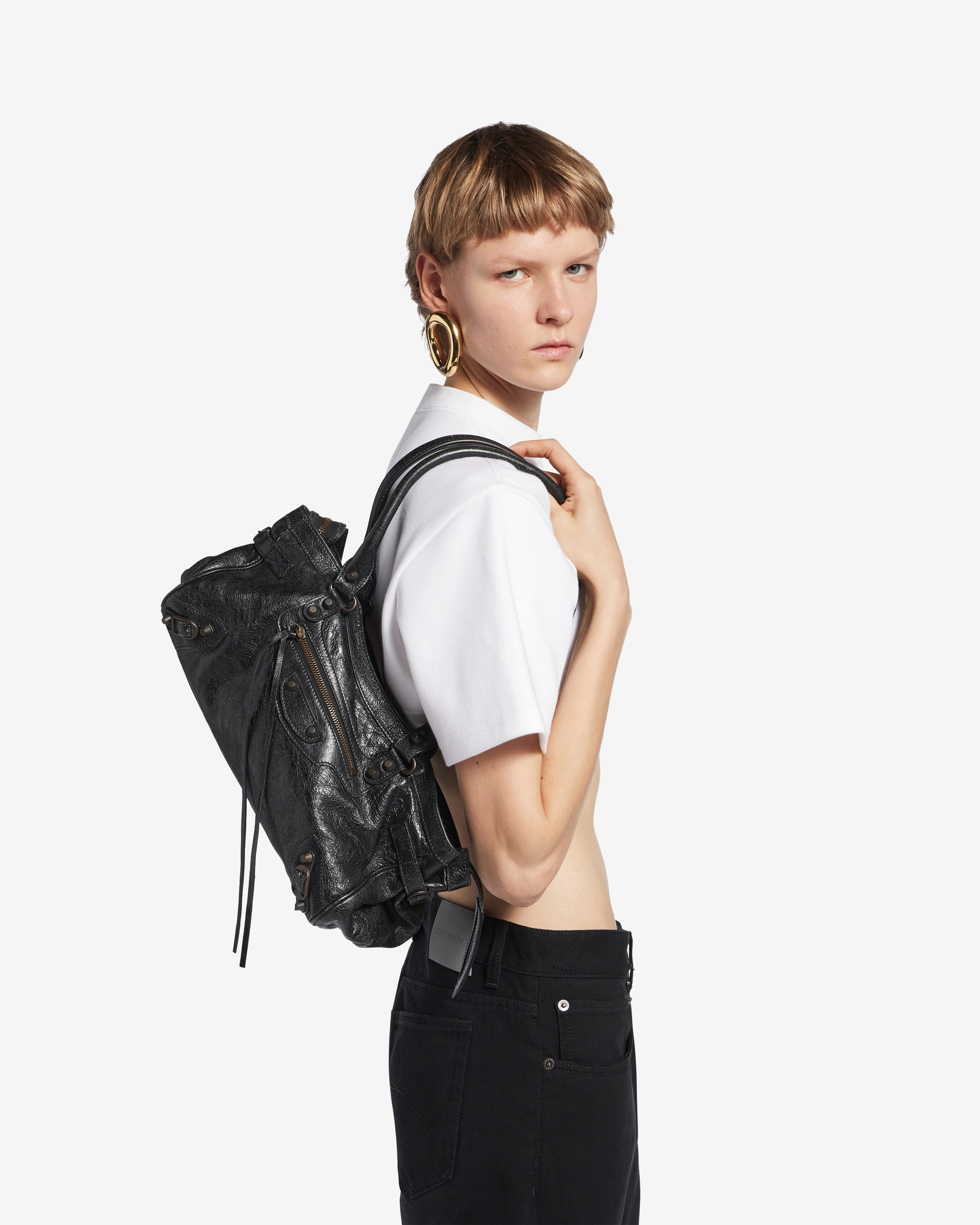 BALENCIAGA CITY バッグ Balenciaga: Women's Le City Bag East West (Black) | Dover Street