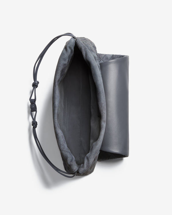 Bottega Veneta  - Women's Giorno Bag - (Cloudy Indigo/Gravel)