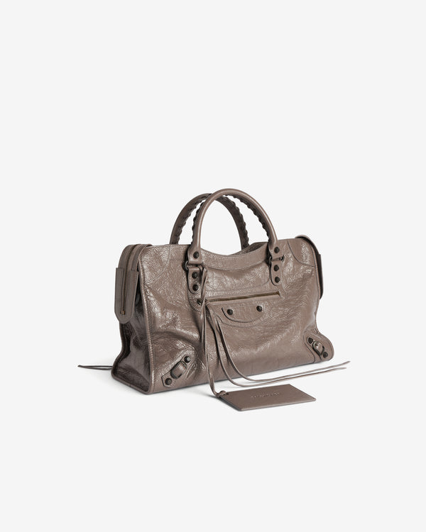 Balenciaga  - Women's Le City Bag Medium - (Dark Noix)