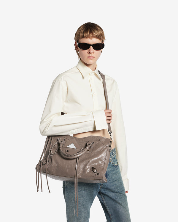 Balenciaga  - Women's Le City Bag Medium - (Dark Noix)