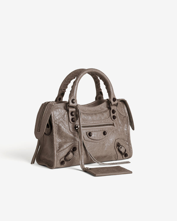 Balenciaga  - Women's Le City Mini Bag - (Dark Noix)