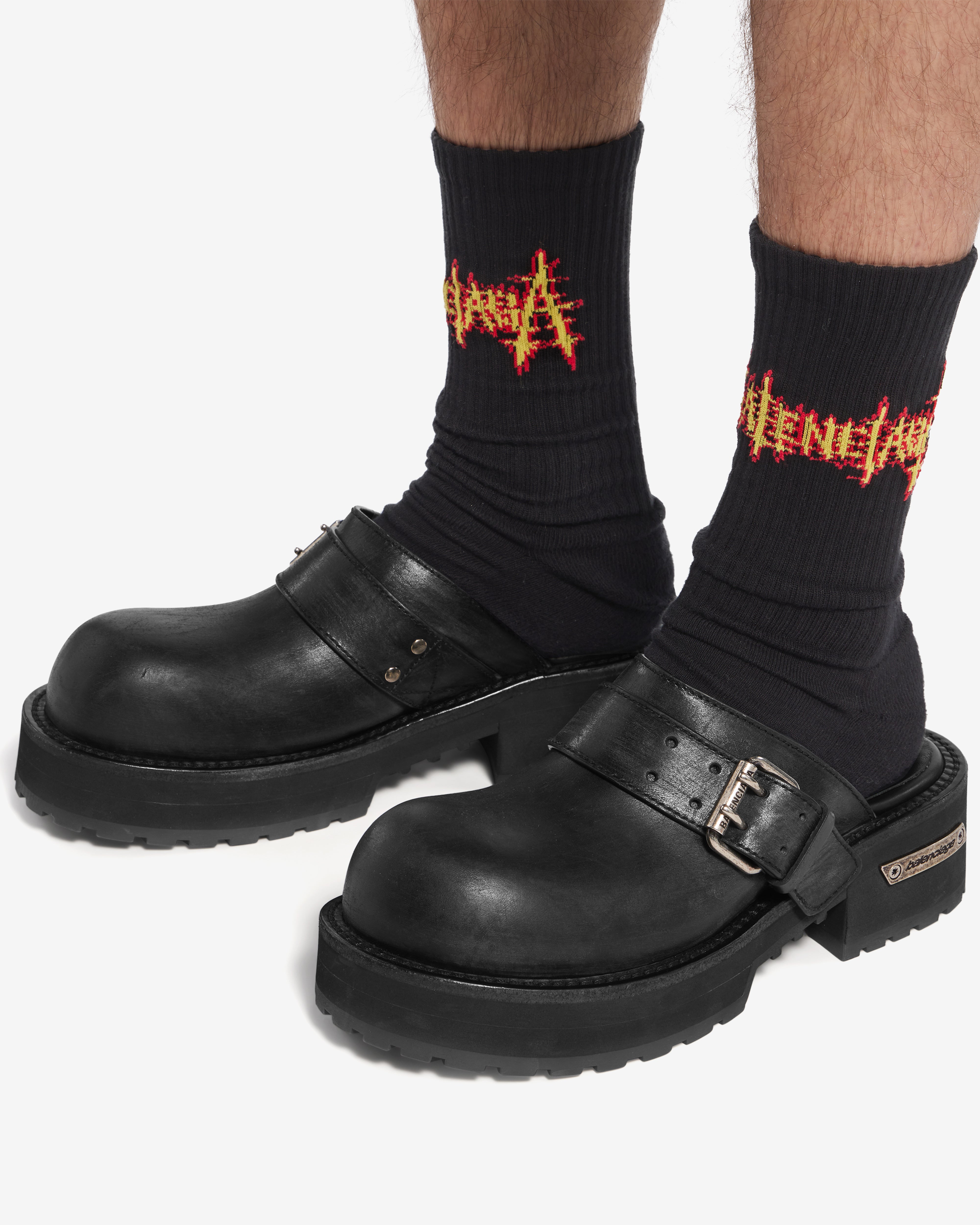 Balenciaga : Men's Venom Mule (Black) | Dover Street Market London
