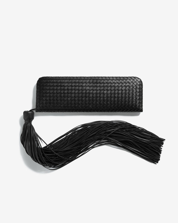 Bottega Veneta  - Women's Serata Clutch - (Black)