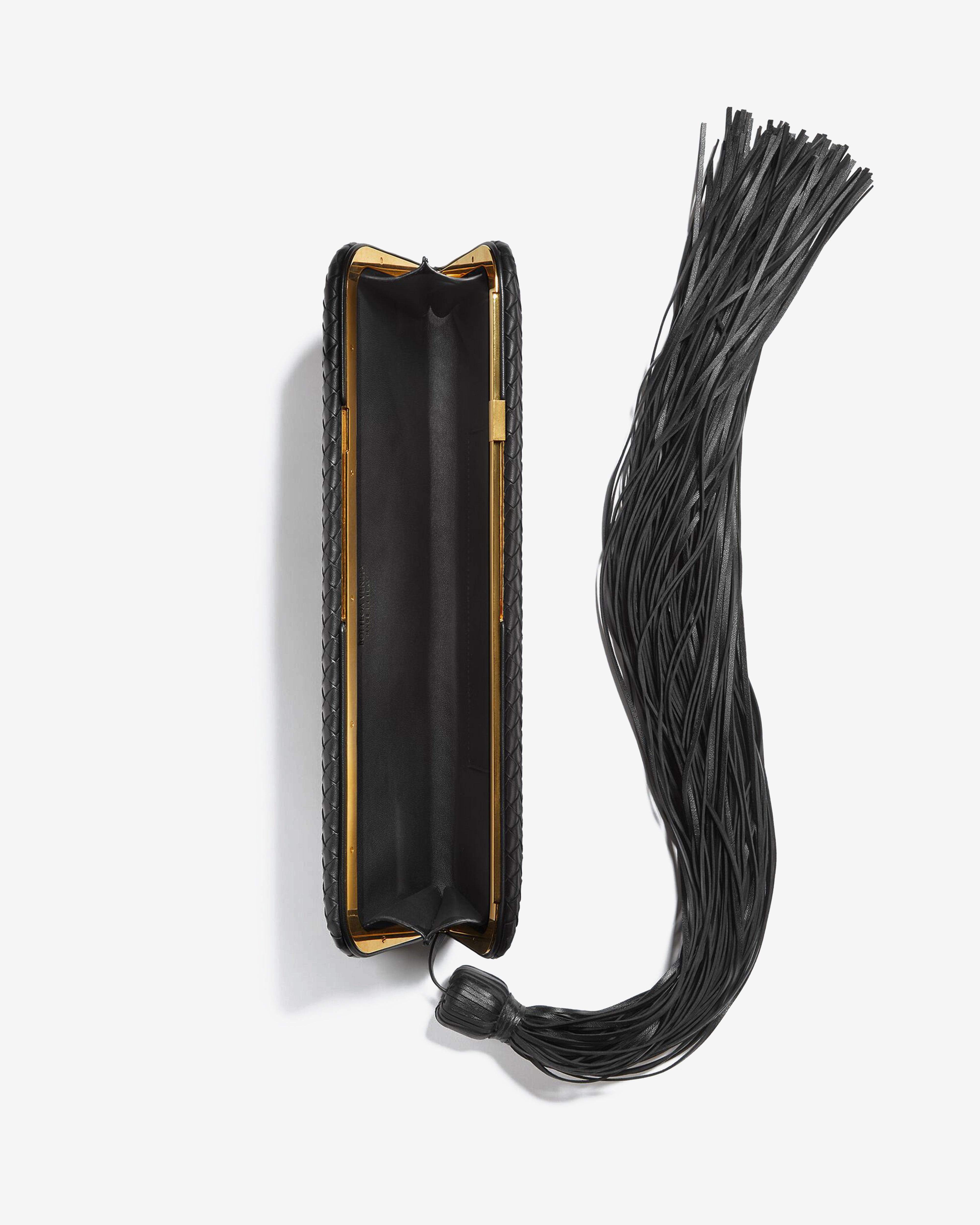 Bottega Veneta : Women's Serata Clutch (Black) | Dover Street