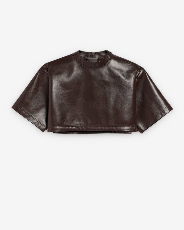 Balenciaga  - Women's Super Cropped Top - (Brown)