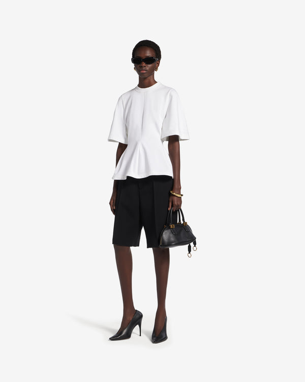 Balenciaga  - Women's Shaped T-Shirt - (White)