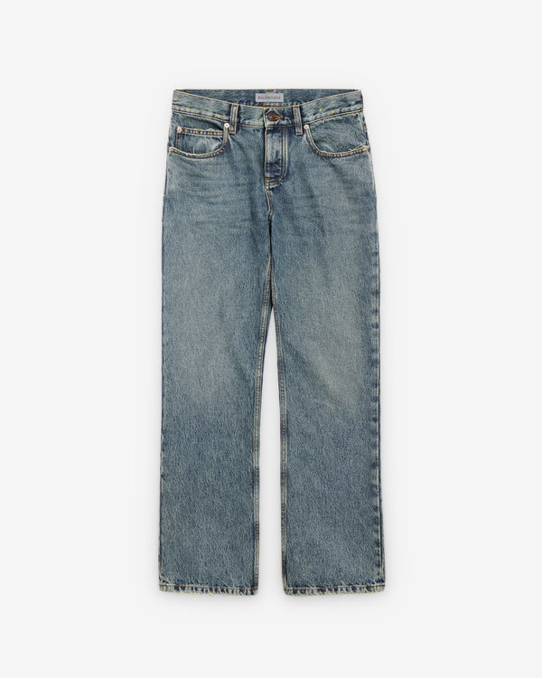 Balenciaga  - Women's Regular Fit Jeans - (Dirty Vintage Blue)