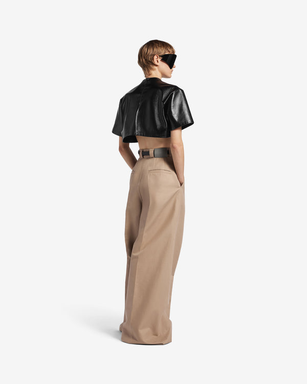 Balenciaga  - Women's High Waist Trousers - (Dune)