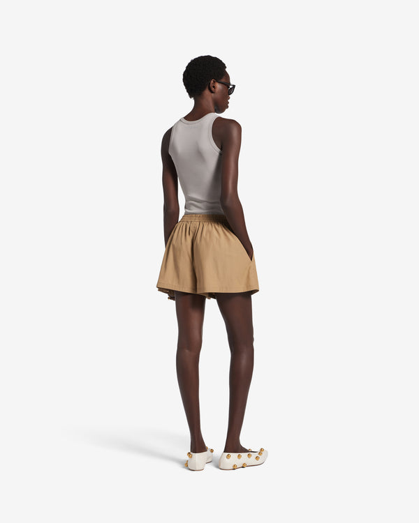 Balenciaga  - Women's A-line Boxer Shorts - (Sand Beige)