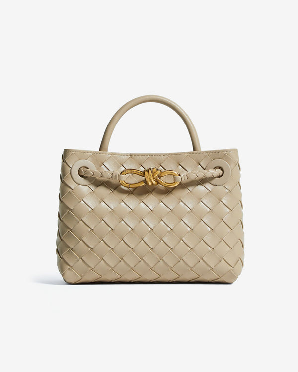 Bottega Veneta - Mini Andiamo Bag - (Ecru)