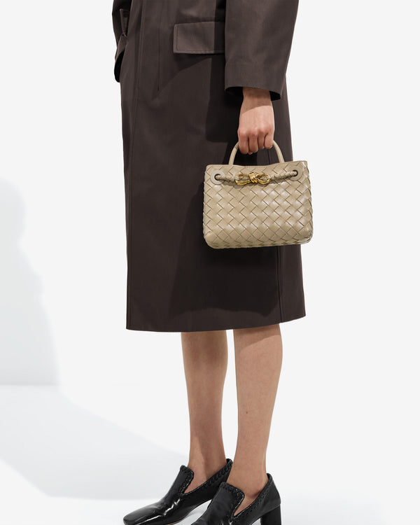Bottega Veneta - Mini Andiamo Bag - (Ecru)