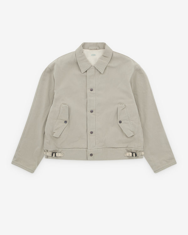 A.Presse - Men’s Silk Nep Type A-1 Jacket - (Greige)