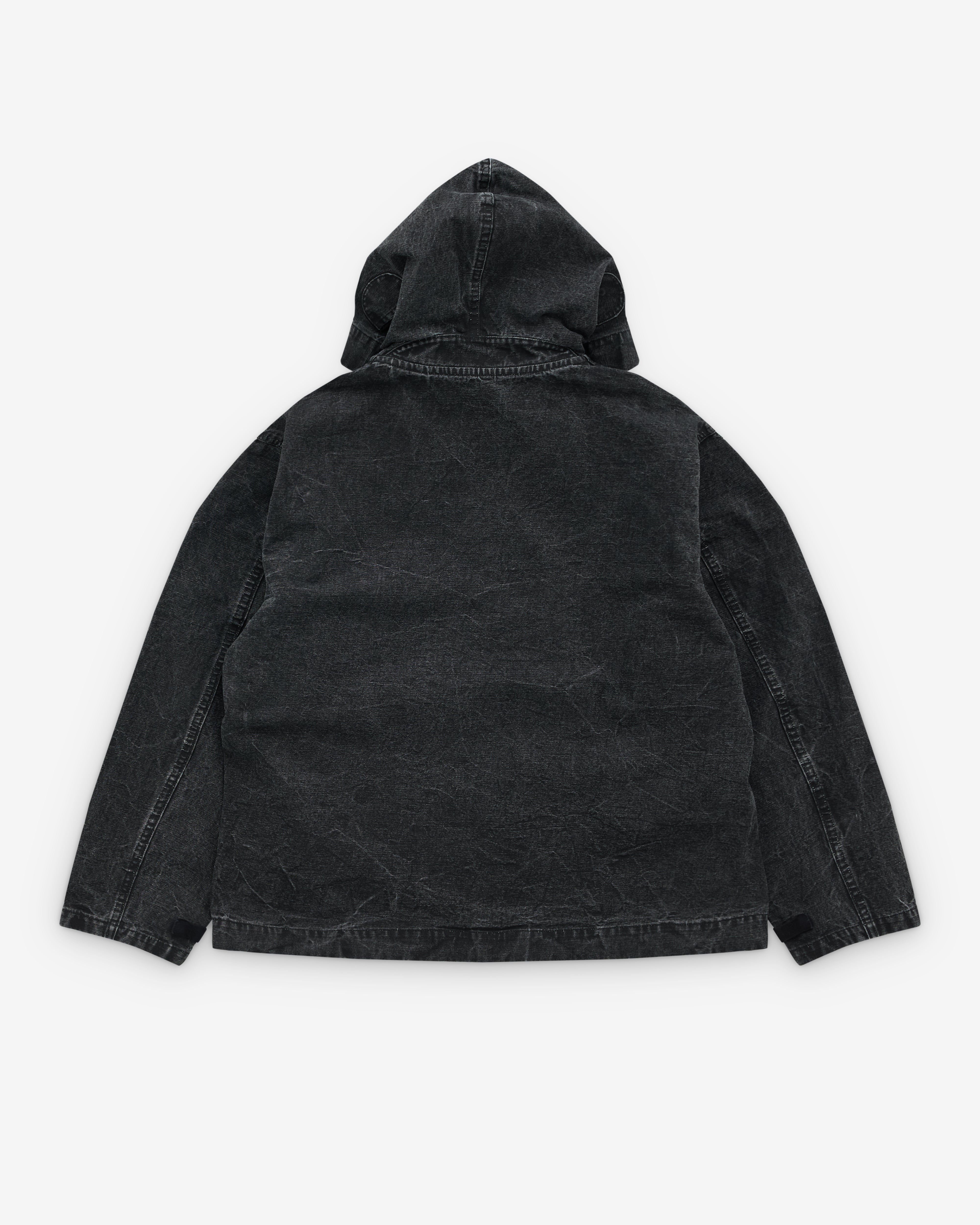 A.Presse: Men's Vintage US Navy Zip Hoodie (Black) | DSML E-SHOP