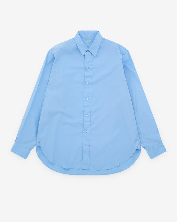 A.Presse - Men’s Regular Collar Shirt - (Sax)