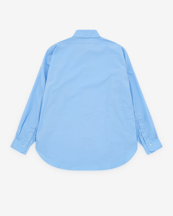 A.Presse - Men’s Regular Collar Shirt - (Sax)