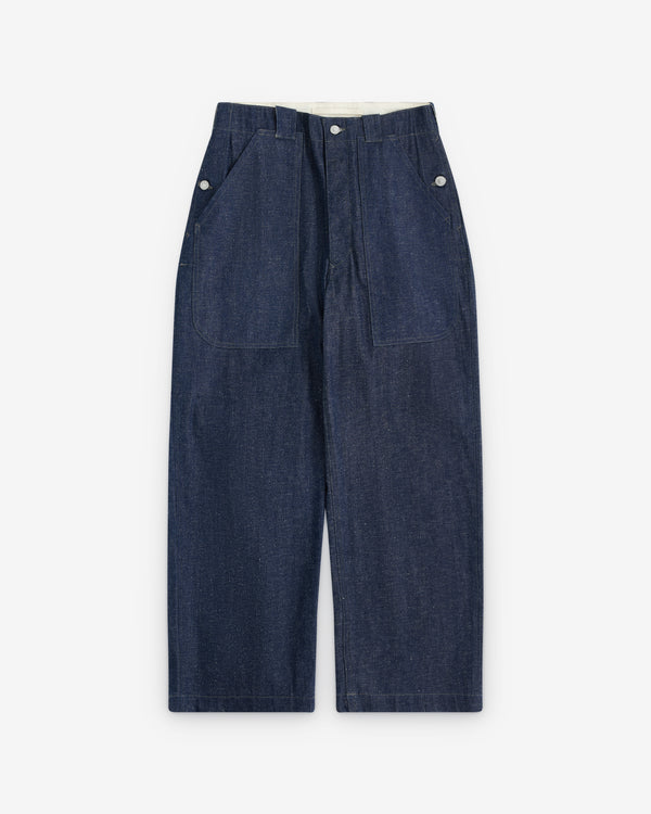 A.Presse - Men’s Swiss Army Denim Work Trousers - (Indigo)