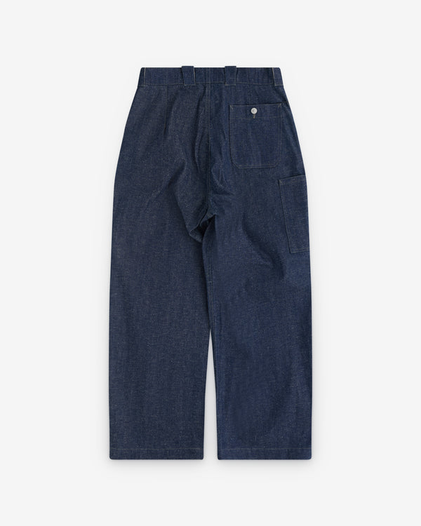 A.Presse - Men’s Swiss Army Denim Work Trousers - (Indigo)