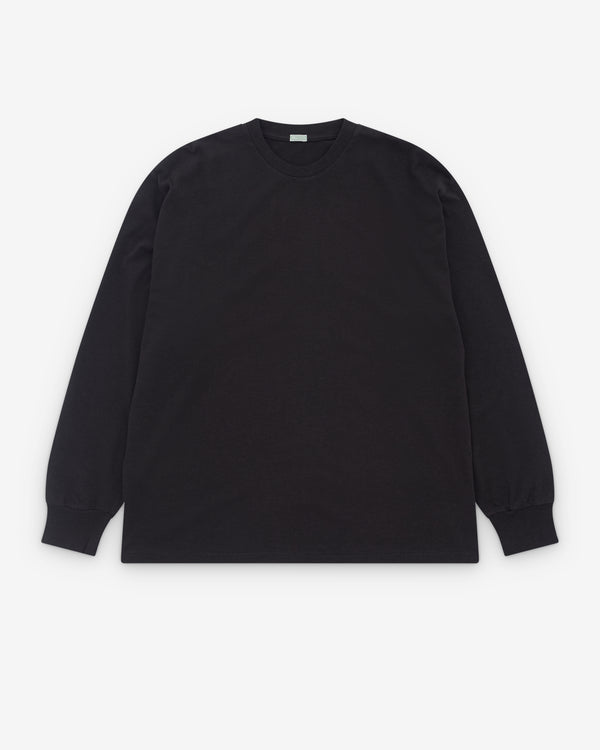 A.Presse - Men’s Cashmere Blend L/S T-Shirt - (Charcoal)