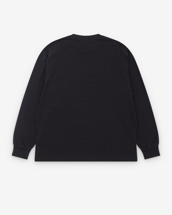 A.Presse - Men’s Cashmere Blend L/S T-Shirt - (Charcoal)
