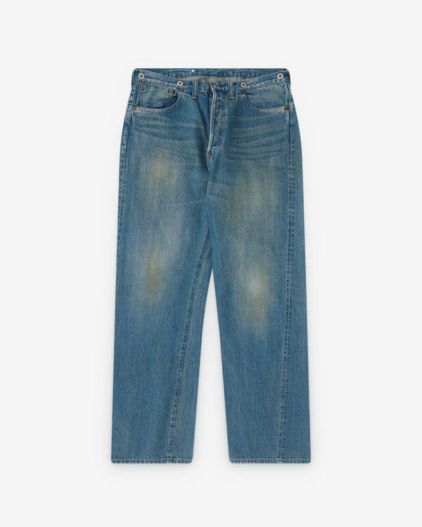 A.Presse - Men’s No.2 Washed Denim Pants - (Indigo)
