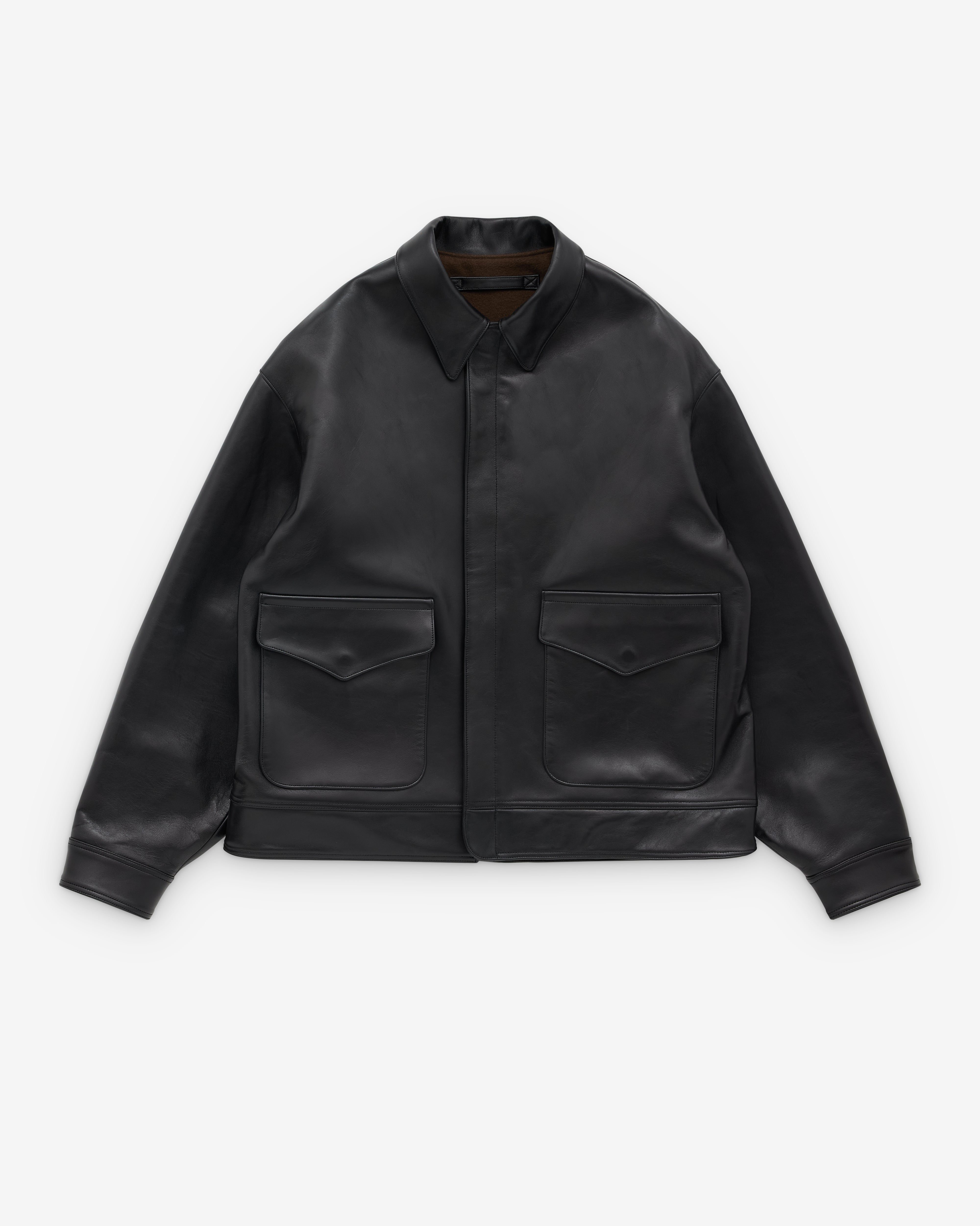 t*c様 A PRESSE　Leather Type A-2 Flight ja A.Presse: Men's Leather Type A-2 Flight Jacke (Black) | Dover